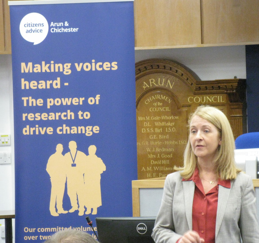 Katy Bourne Scams Event Citizens Advice West Sussex