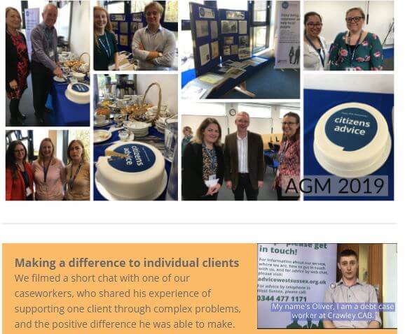 Our November 2019 newsletter – Our new benefit checker, hear from one of our caseworkers, new CEO and more